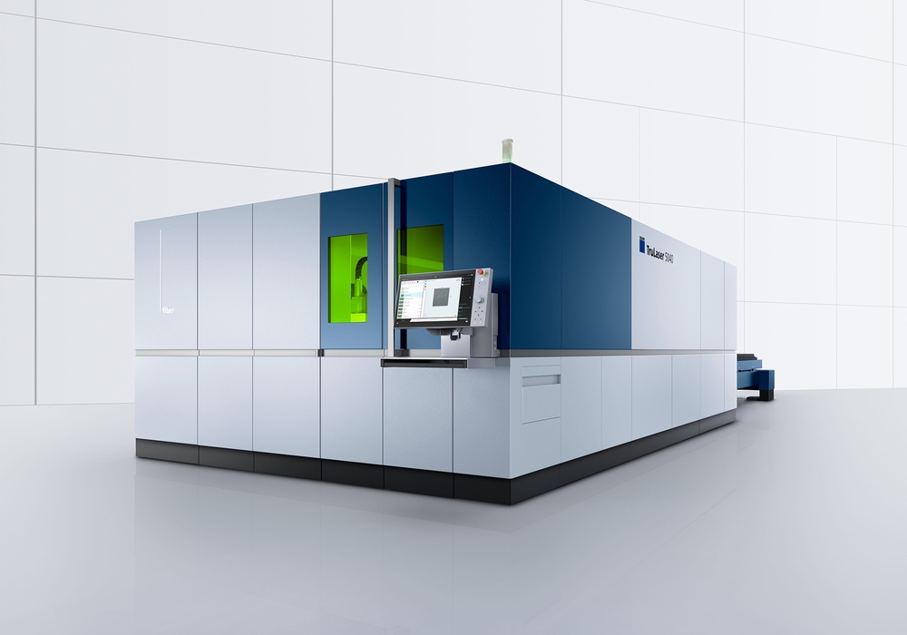 This TruLaser Series 5000 laser from TRUMPF produces clear-cut and smooth edges. Achieve top quality results in thin and thick sheet metal.